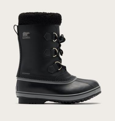 Youth Yoot PAC TP Snow Boots, Color: Black, Quarry, image 3