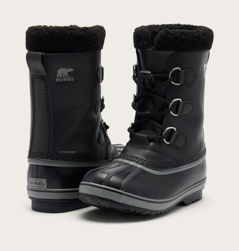 Kids' Yoot PAC TP Snow Boots, Color: Black, Quarry, image 9