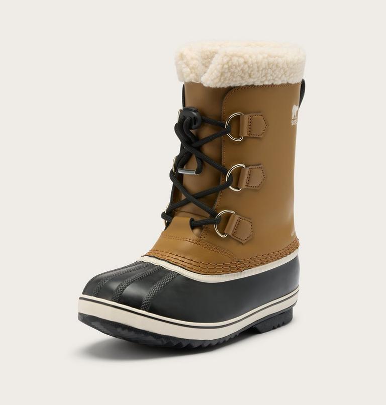 Kids' Yoot PAC TP Snow Boots, Color: Mesquite, Black, image 8
