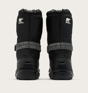 Big Kids Flurry Winter Boot, Color: Black, Sea Salt, image 31