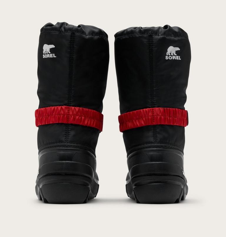 BIG KIDS FLURRY BOOT, Color: Black, Bright Red, image 3