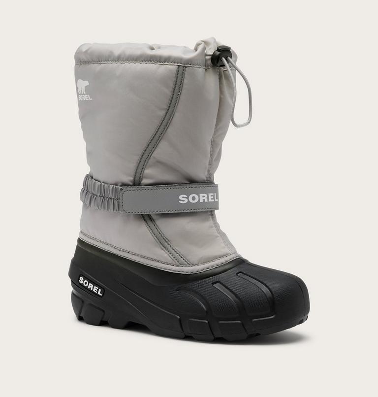 Big Kids Flurry Winter Boot, Color: Dove, Chrome Grey, image 7