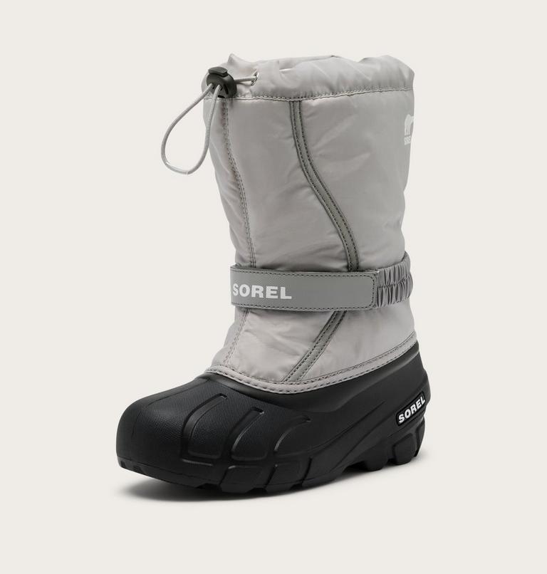 Big Kids Flurry Winter Boot, Color: Dove, Chrome Grey, image 8