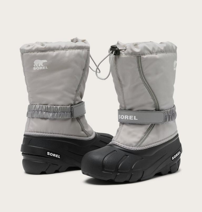Big Kids Flurry Winter Boot, Color: Dove, Chrome Grey, image 9
