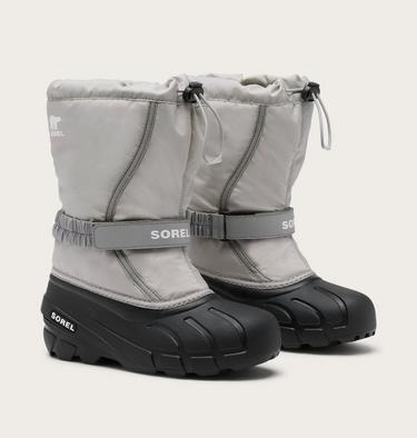 Big Kids Flurry Winter Boot, Color: Dove, Chrome Grey, image 6