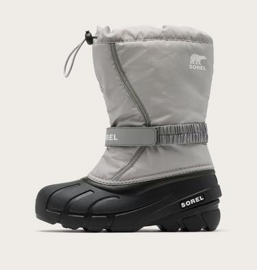 Big Kids Flurry Winter Boot, Color: Dove, Chrome Grey, image 8