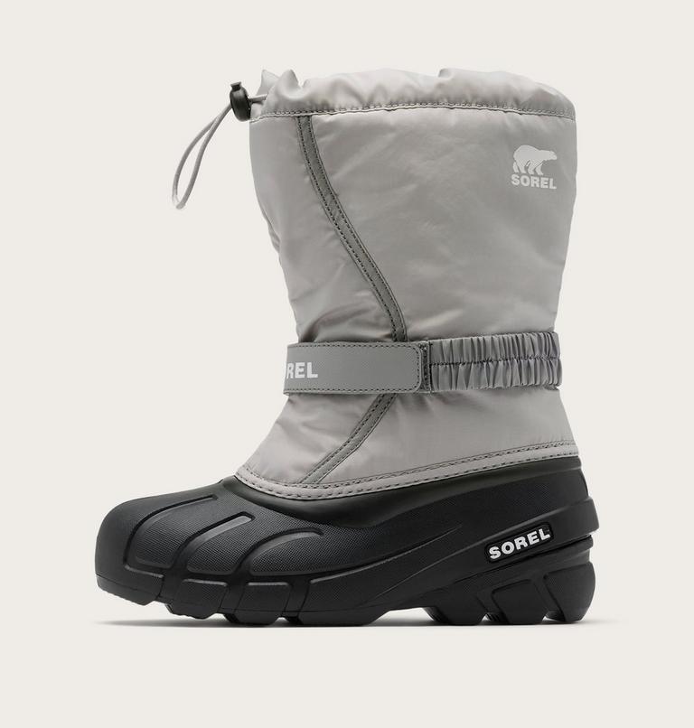 Big Kids Flurry Winter Boot, Color: Dove, Chrome Grey, image 4