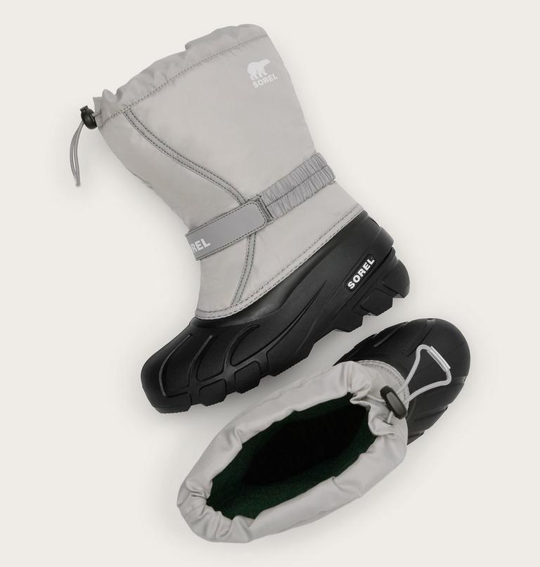 Big Kids Flurry Winter Boot, Color: Dove, Chrome Grey, image 4