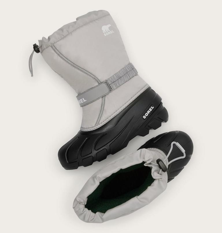 Big Kids Flurry Winter Boot, Color: Dove, Chrome Grey, image 5