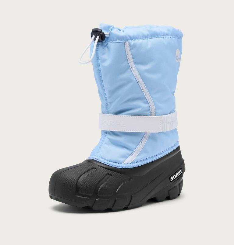 Big Kids Flurry Winter Boot, Color: Arctic Sea, Sea Salt, image 8