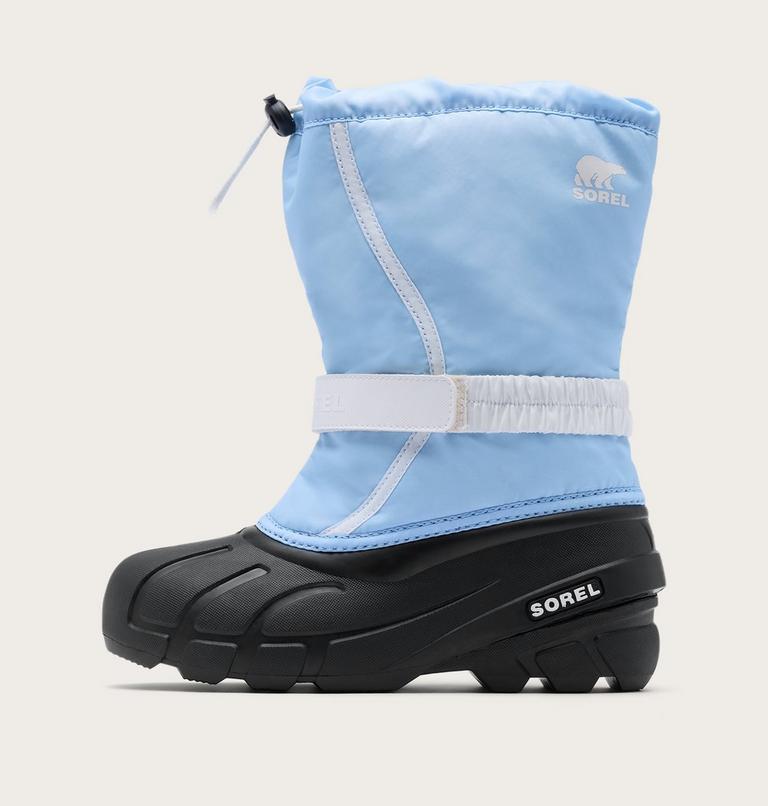 Big Kids Flurry Winter Boot, Color: Arctic Sea, Sea Salt, image 4