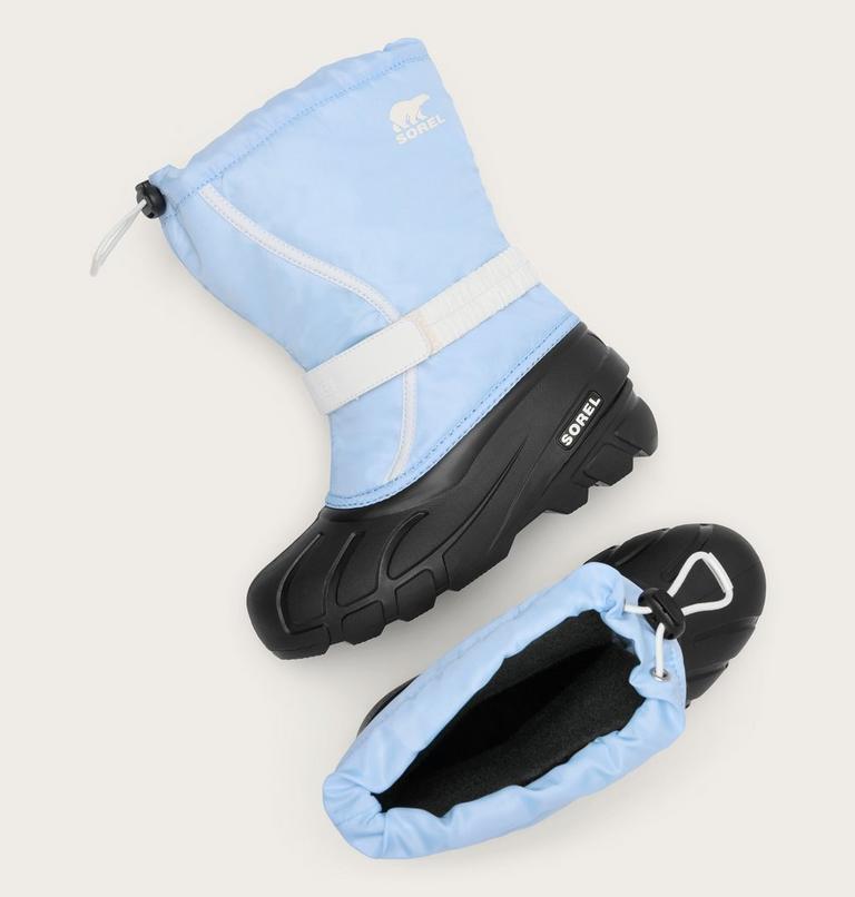 Big Kids Flurry Winter Boot, Color: Arctic Sea, Sea Salt, image 5