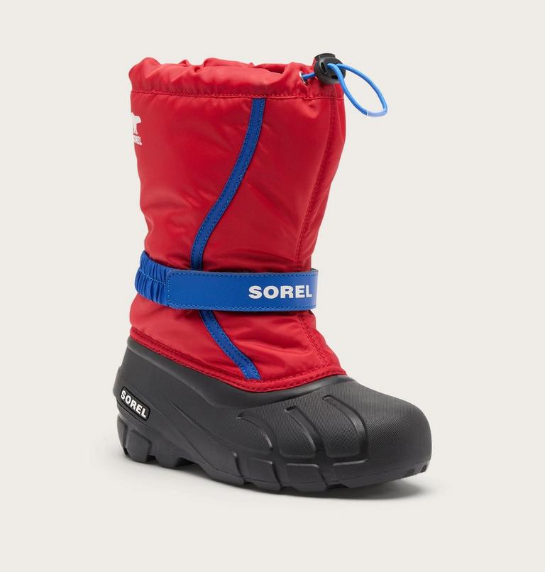 BIG KIDS FLURRY BOOT, Color: Bright Red, Azul, image 7
