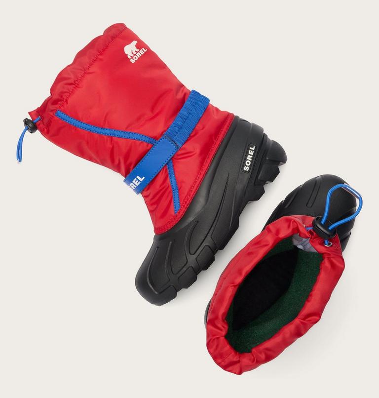 BIG KIDS FLURRY BOOT, Color: Bright Red, Azul, image 5