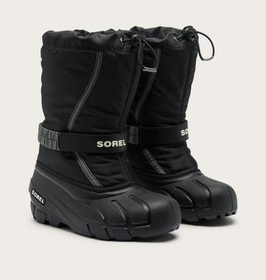 Flurry Schneestiefel f&uuml;r Kinder, Color: Black, Sea Salt, image 2