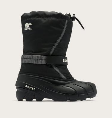 Little Kids Flurry Boot, Color: Black, Sea Salt, image 21