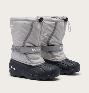 Little Kids Flurry Boot, Color: Dove, Chrome Grey, image 14
