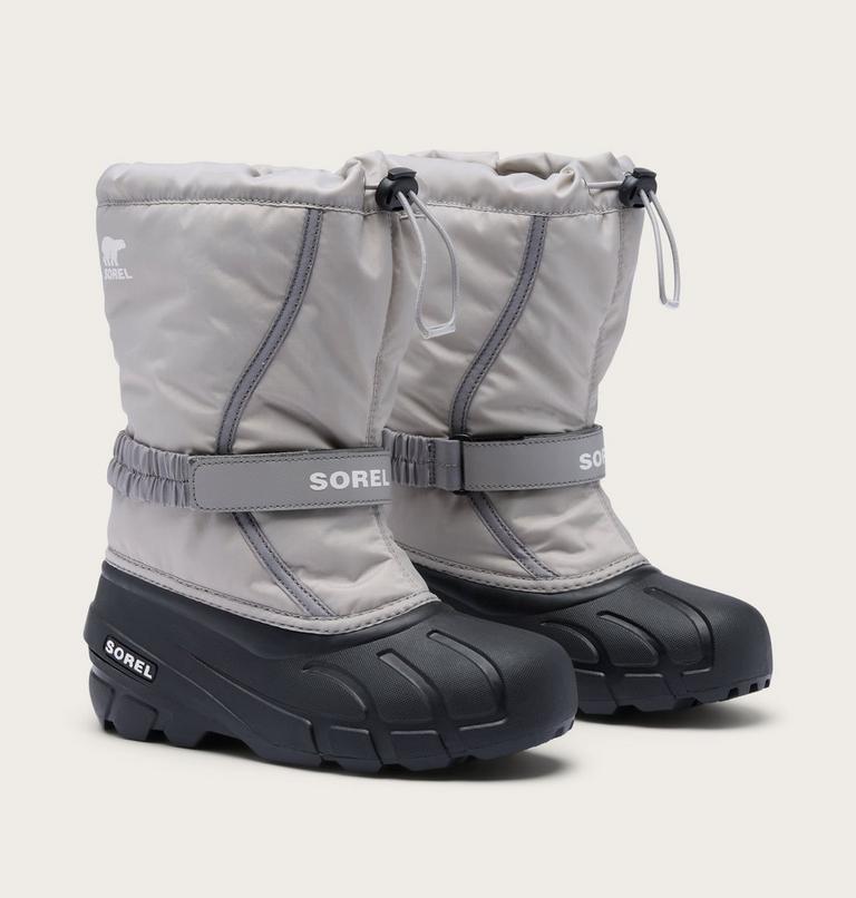 Little Kids Flurry Boot, Color: Dove, Chrome Grey, image 2