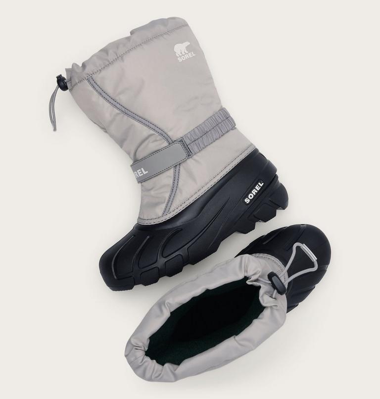Little Kids Flurry Boot, Color: Dove, Chrome Grey, image 4