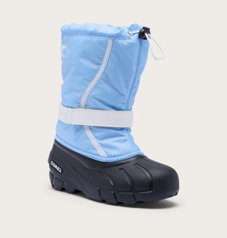 Little Kids Flurry Boot, Color: Arctic Sea, Sea Salt, image 7