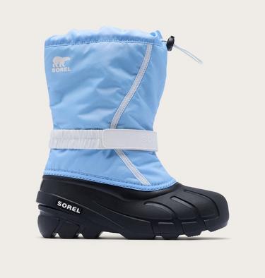 Little Kids Flurry Boot, Color: Arctic Sea, Sea Salt, image 5