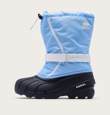 Little Kids Flurry Boot, Color: Arctic Sea, Sea Salt, image 8