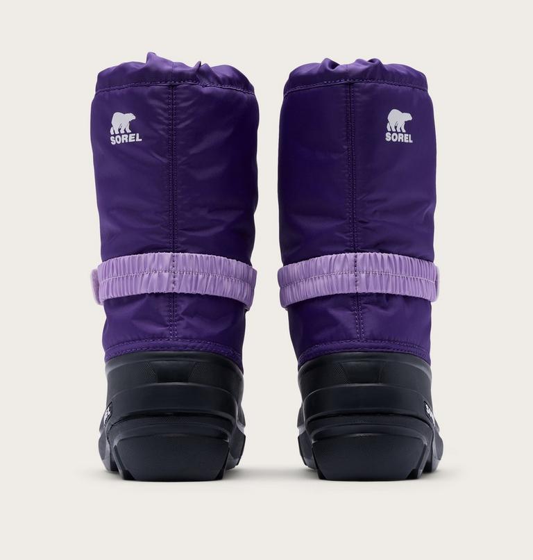 Kids' Flurry Snow Boots, Color: Ultra Violet, Hydrangea, image 3