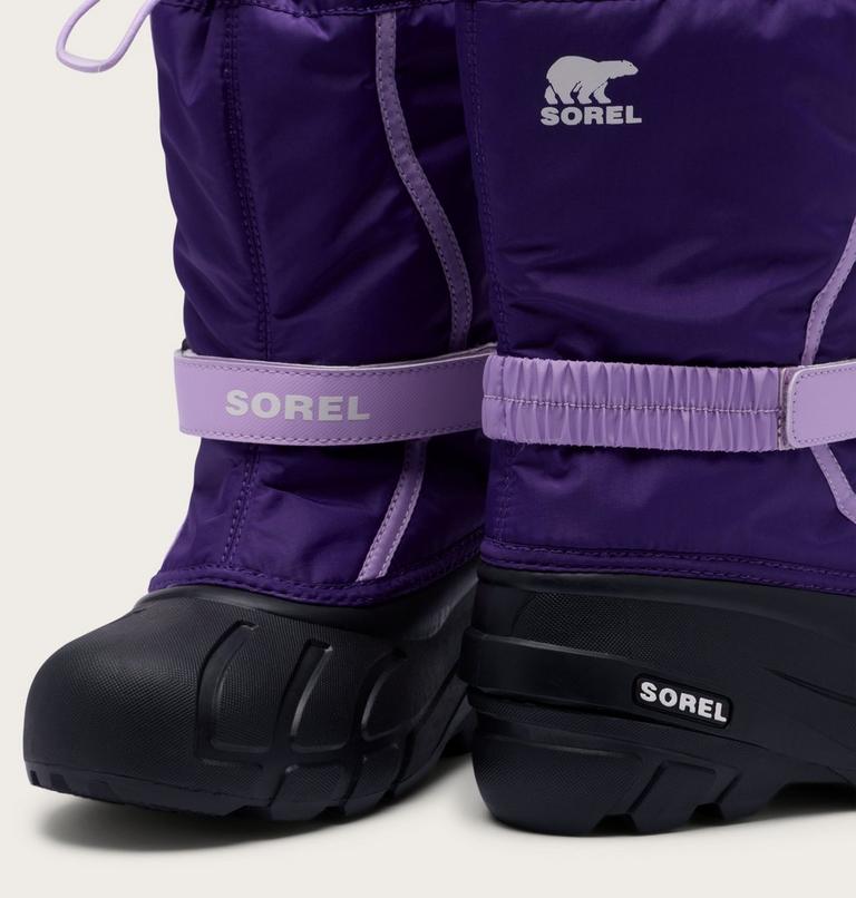 Kids' Flurry Snow Boots, Color: Ultra Violet, Hydrangea, image 10
