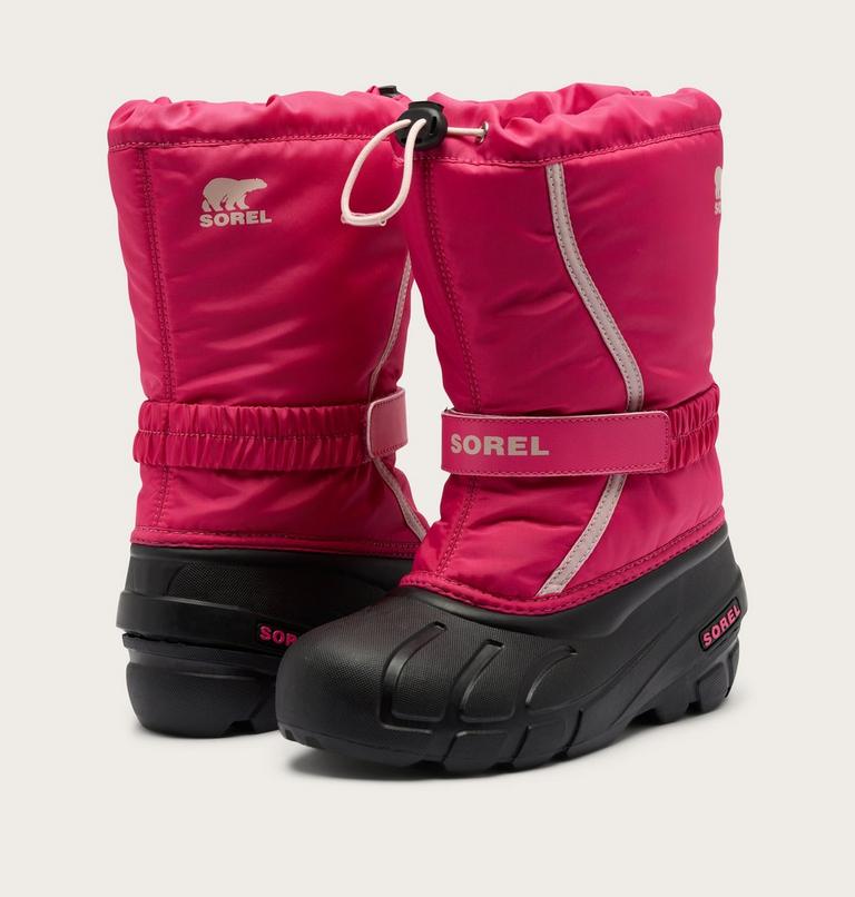 Kids' Flurry Snow Boots, Color: Ultra Pink, Pink Salt, image 9