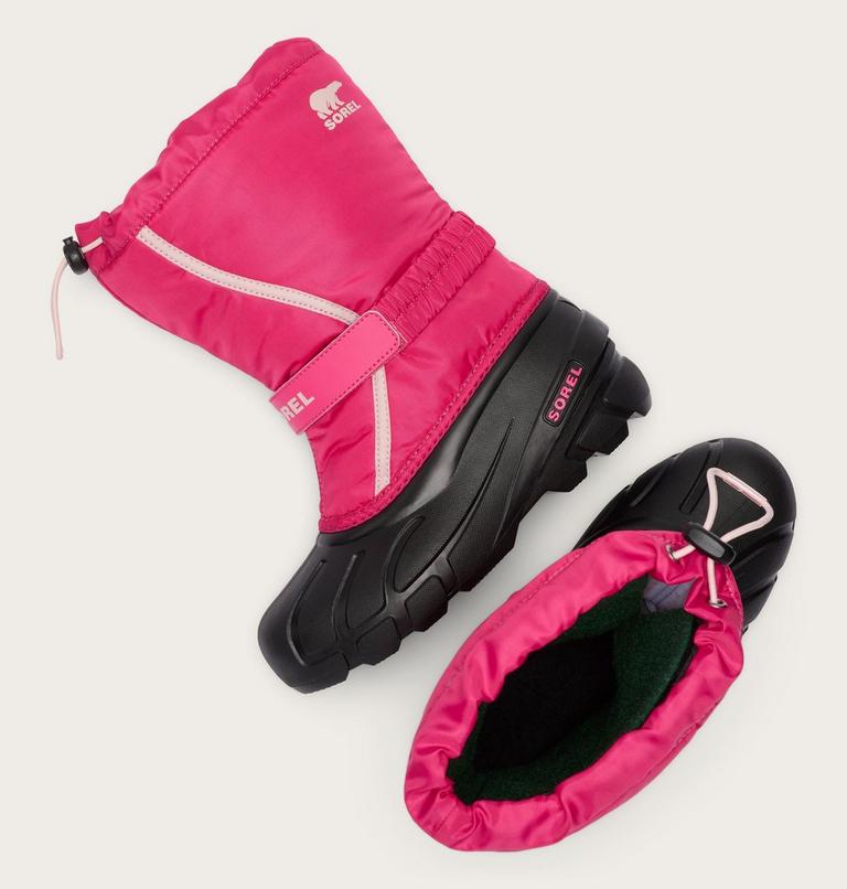 Kids' Flurry Snow Boots, Color: Ultra Pink, Pink Salt, image 5