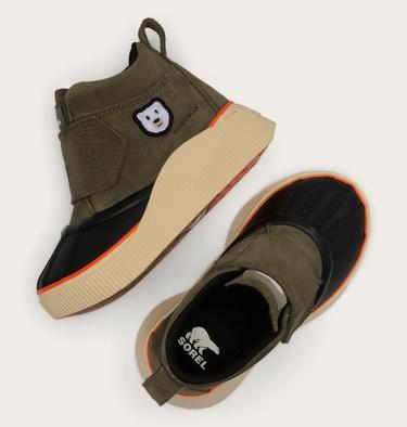 Toddler Out N About IV Strap Waterproof Boot, Color: Stone Green, Deep Woods, image 8