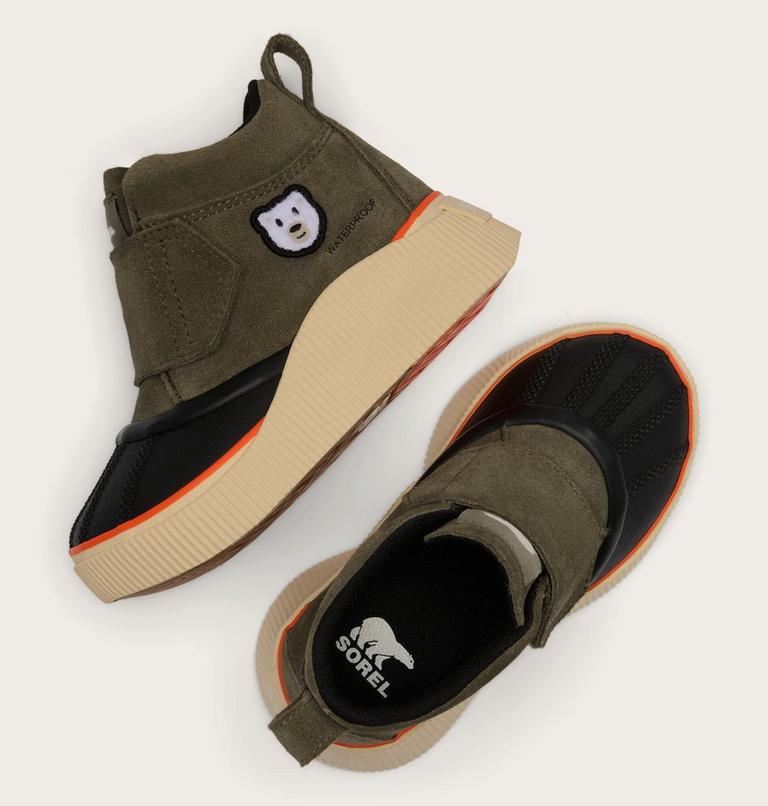 Toddler Out N About IV Strap Waterproof Boot, Color: Stone Green, Deep Woods, image 4