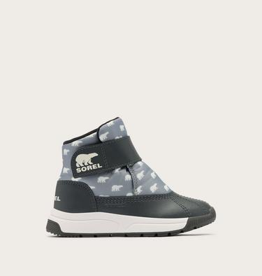 Toddler Whitney III Strap Mid Waterproof Boot, Color: Chrome Grey, Grill, image 9