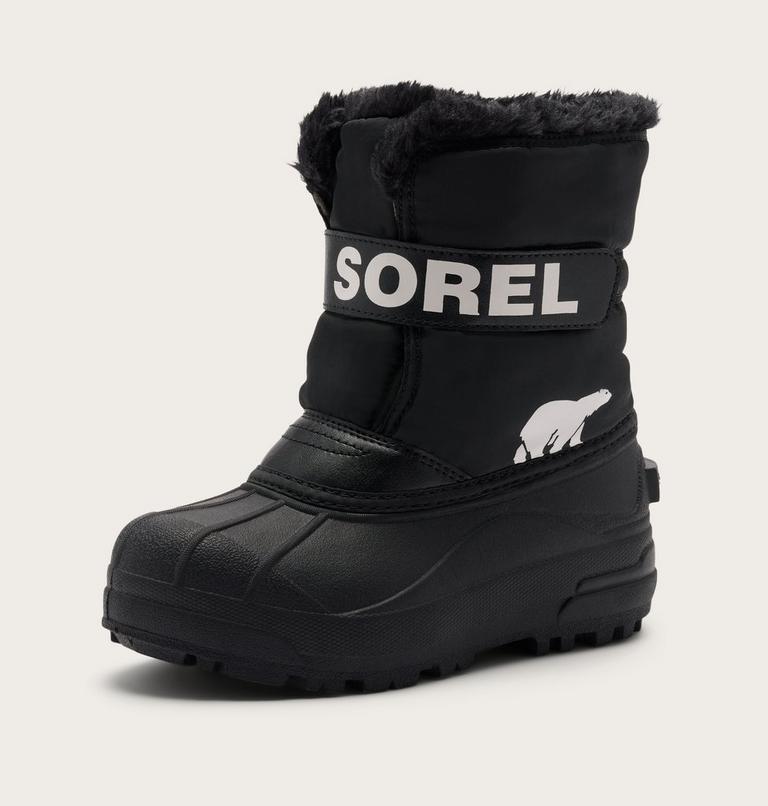LITTLE KIDS SNOW COMMANDER, Color: Black, Sea Salt, image 8