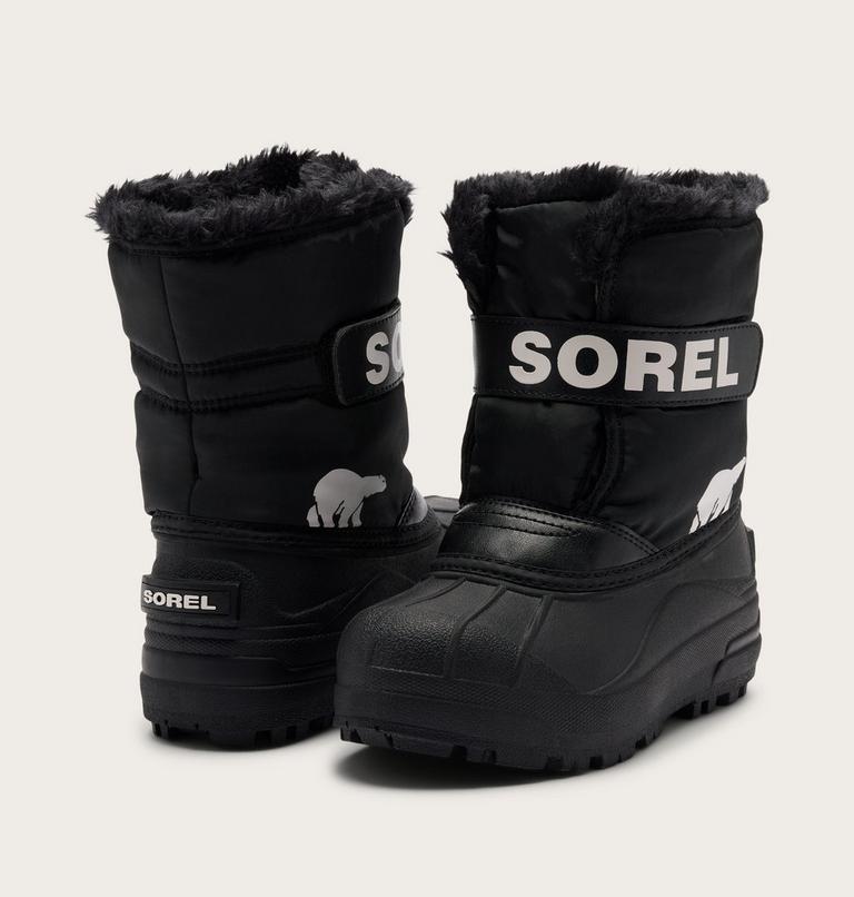 LITTLE KIDS SNOW COMMANDER, Color: Black, Sea Salt, image 9