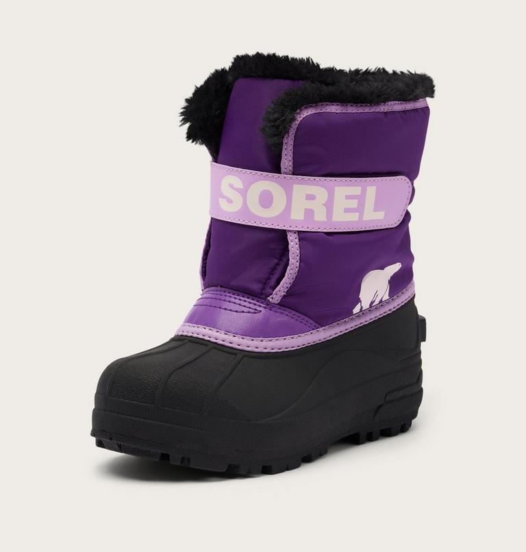 Little Kids Snow Commander Boot, Color: Ultra Violet, Hydrangea, image 8