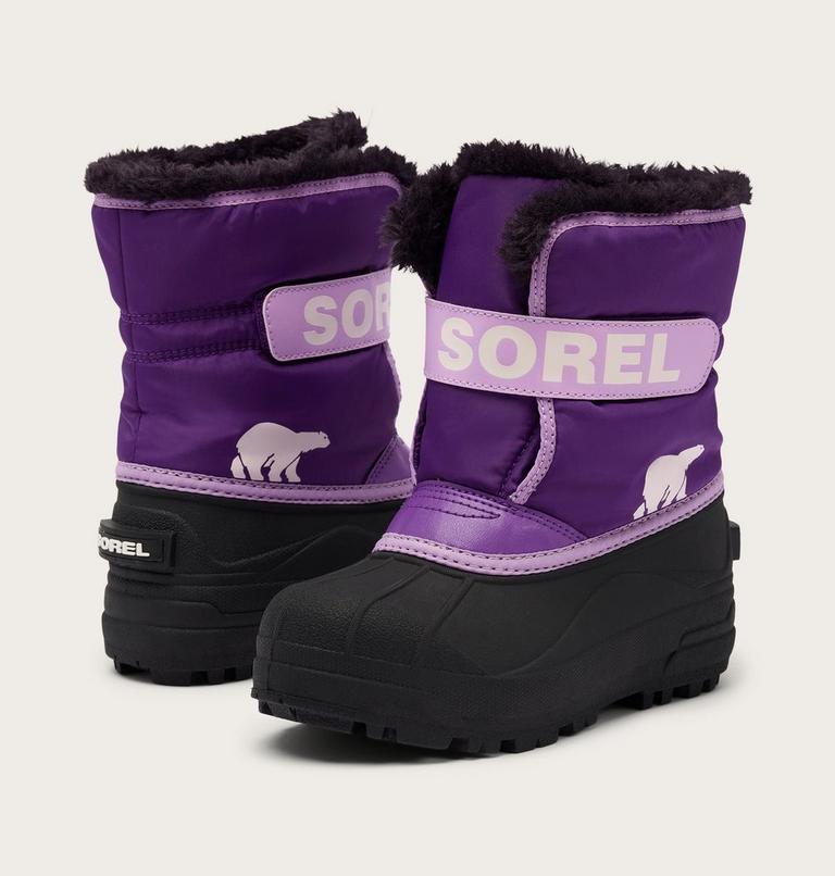 Little Kids Snow Commander Boot, Color: Ultra Violet, Hydrangea, image 9
