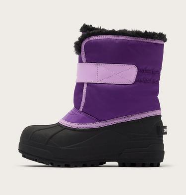 Little Kids Snow Commander Boot, Color: Ultra Violet, Hydrangea, image 4