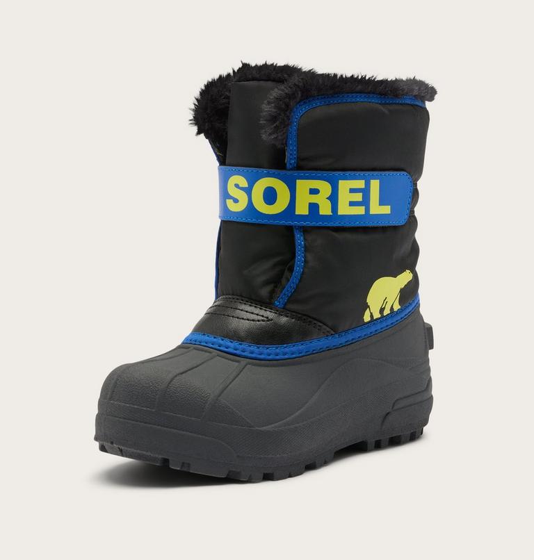 Toddler Snow Commander, Color: Black, Azul, image 8