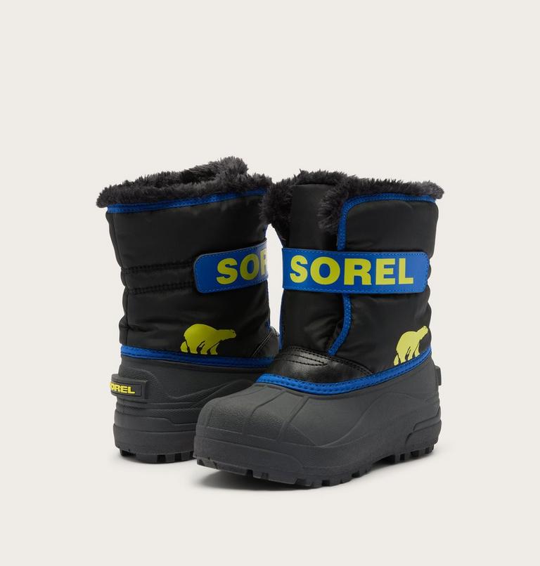 Toddler Snow Commander, Color: Black, Azul, image 9