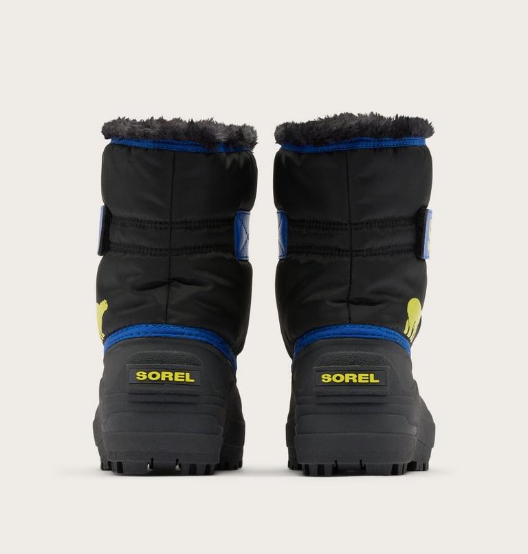 Toddler Snow Commander Boot, Color: Black, Azul, image 3