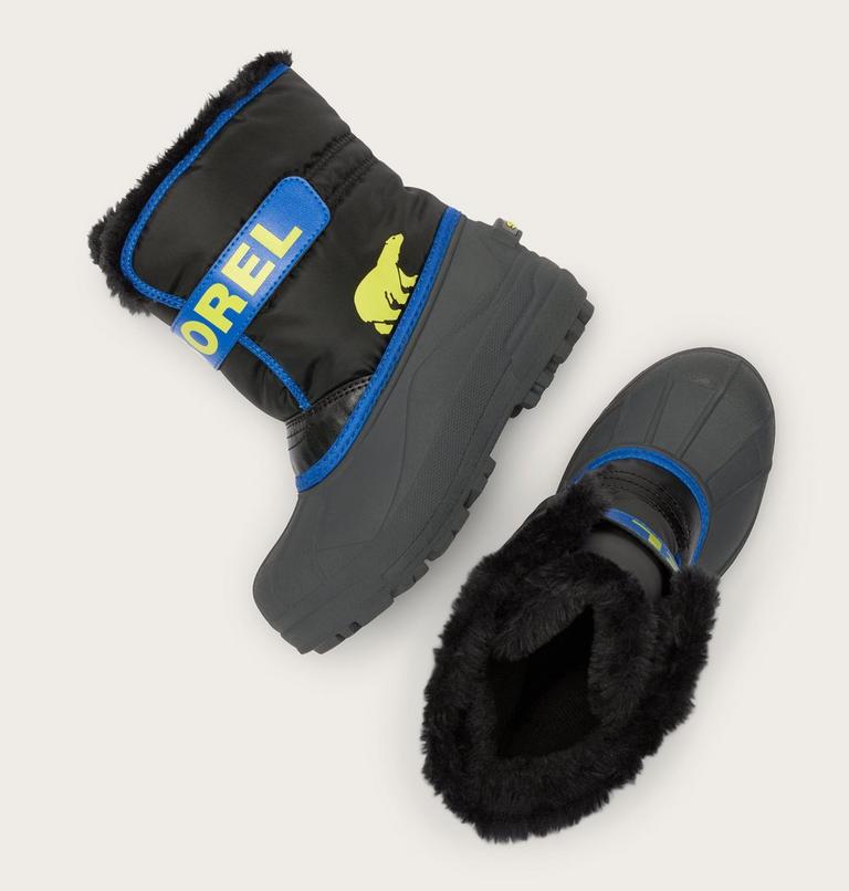 Toddler Snow Commander, Color: Black, Azul, image 5