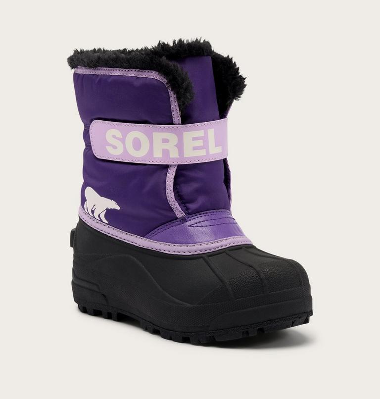 Toddler Snow Commander Boot, Color: Ultra Violet, Hydrangea, image 7