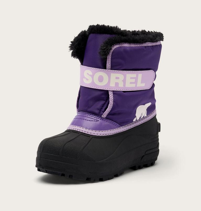 Toddler Snow Commander Boot, Color: Ultra Violet, Hydrangea, image 8
