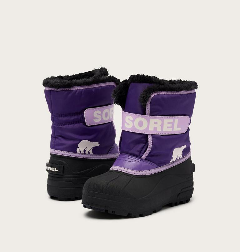Toddler Snow Commander Boot, Color: Ultra Violet, Hydrangea, image 9