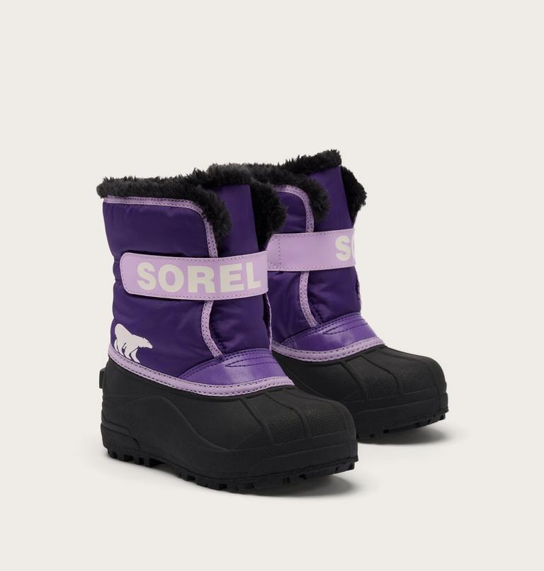 Toddler Snow Commander Boot, Color: Ultra Violet, Hydrangea, image 2