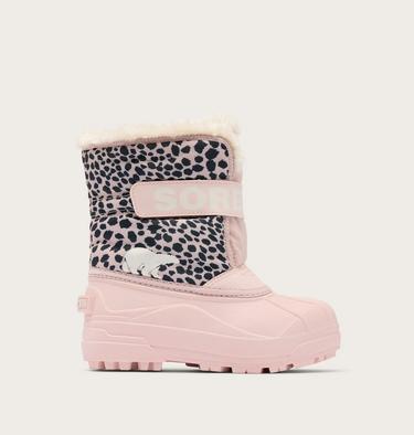 Toddlers' Snow Commander Snow Boots, Color: Pink Salt, Pink Salt, image 5