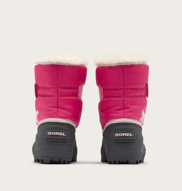 Toddlers' Snow Commander Snow Boots, Color: Ultra Pink, Pink Salt, image 3