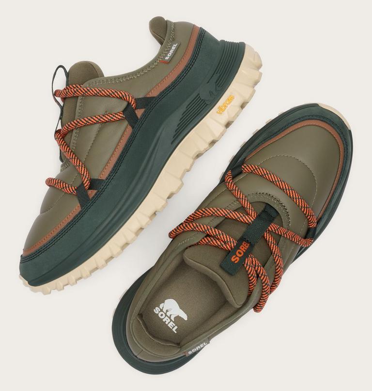 Men's Callsign Daybreak Lux Sneaker, Color: Stone Green, Deep Woods, image 4