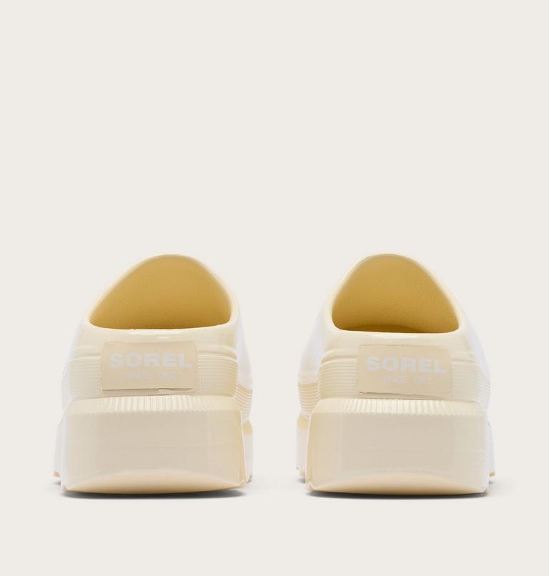 Caribou Clog Lux Women's Shoe, Color: Honey White, Sea Salt, image 3